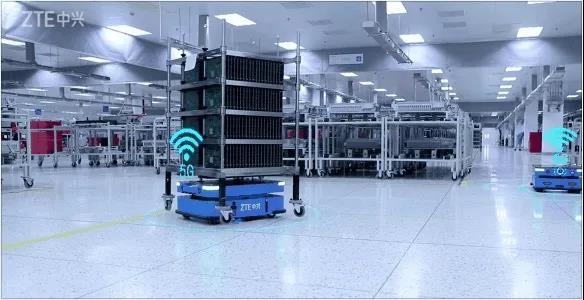 中兴通讯发布5G工业自然导航AGV/盈趣科技子公司与?？低庸餐GV