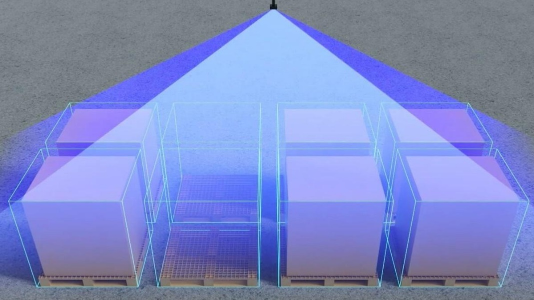 创新3D视觉库位状态识别技术，确?？馕恍畔⒕纪?。